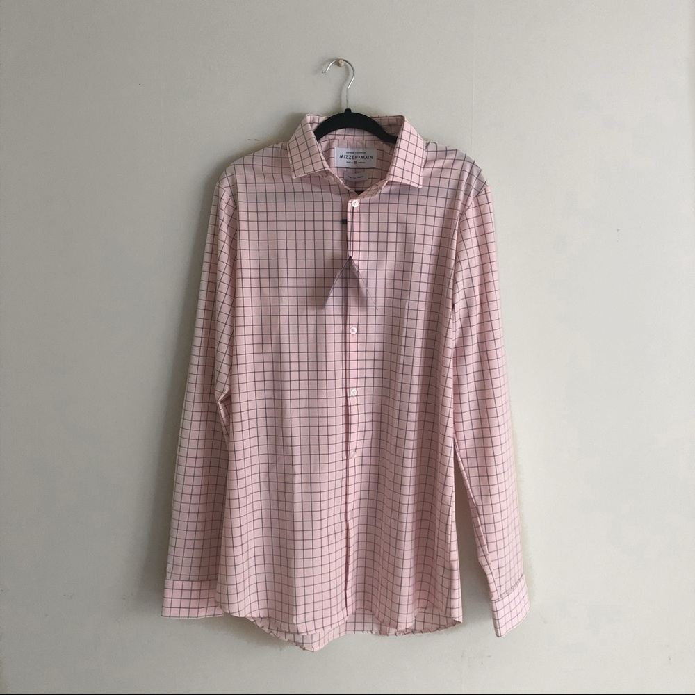 Mizzen & Main L Tall Trim Fit Button-down Shirt